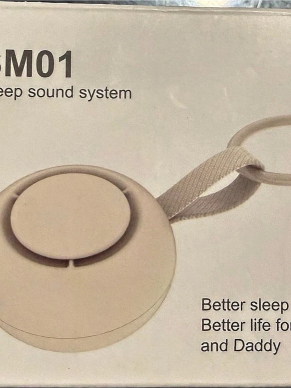 jaroco Portable Baby Sound Machine SM01 Cream